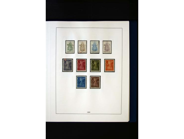 1934/88, postfrische Sammlung mit einigen wenigen ungebrauchten, in den Hauptnummern kpl., dazu Azoren, Madeira, Markenheftch