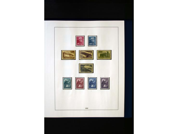 1934/88, postfrische Sammlung mit einigen wenigen ungebrauchten, in den Hauptnummern kpl., dazu Azoren, Madeira, Markenheftch