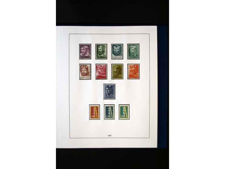 1934/88, postfrische Sammlung mit einigen wenigen ungebrauchten, in den Hauptnummern kpl., dazu Azoren, Madeira, Markenheftch