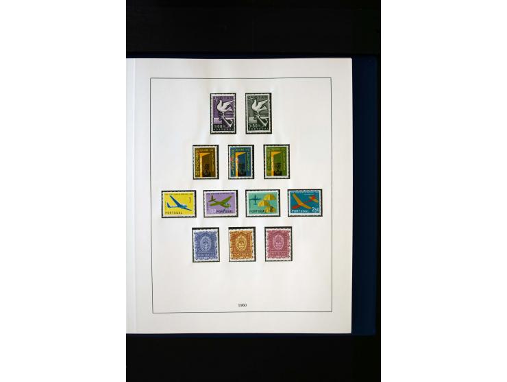 1934/88, postfrische Sammlung mit einigen wenigen ungebrauchten, in den Hauptnummern kpl., dazu Azoren, Madeira, Markenheftch