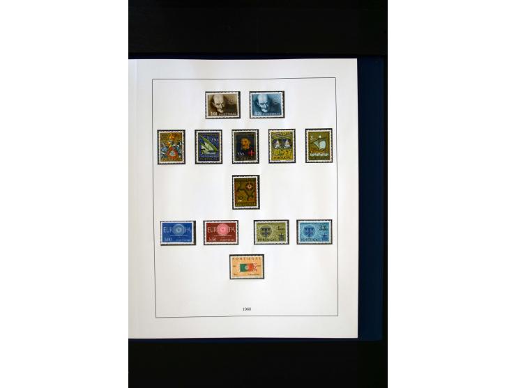 1934/88, postfrische Sammlung mit einigen wenigen ungebrauchten, in den Hauptnummern kpl., dazu Azoren, Madeira, Markenheftch