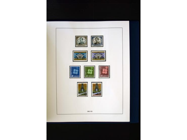 1934/88, postfrische Sammlung mit einigen wenigen ungebrauchten, in den Hauptnummern kpl., dazu Azoren, Madeira, Markenheftch