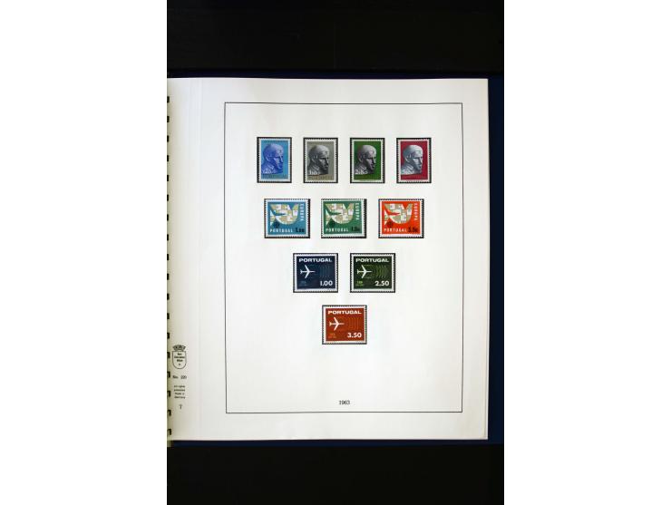 1934/88, postfrische Sammlung mit einigen wenigen ungebrauchten, in den Hauptnummern kpl., dazu Azoren, Madeira, Markenheftch