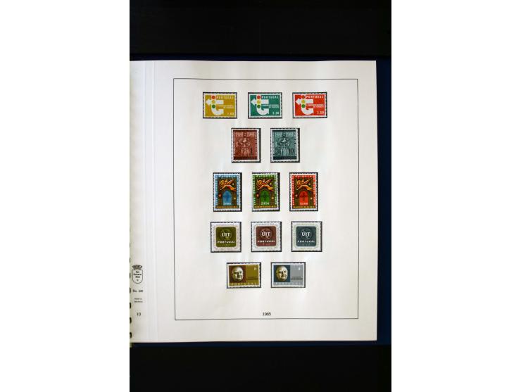 1934/88, postfrische Sammlung mit einigen wenigen ungebrauchten, in den Hauptnummern kpl., dazu Azoren, Madeira, Markenheftch
