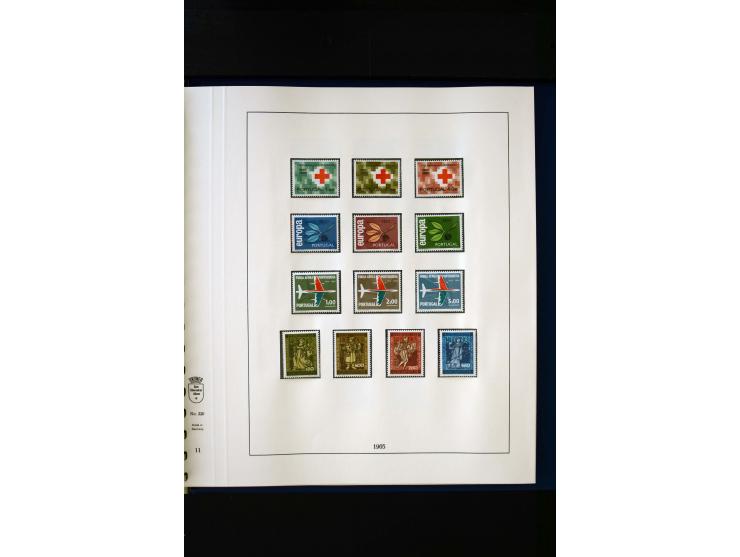 1934/88, postfrische Sammlung mit einigen wenigen ungebrauchten, in den Hauptnummern kpl., dazu Azoren, Madeira, Markenheftch