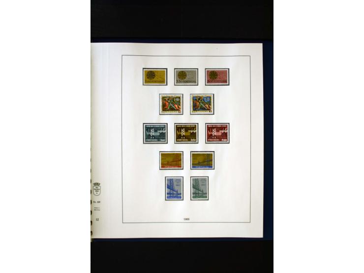 1934/88, postfrische Sammlung mit einigen wenigen ungebrauchten, in den Hauptnummern kpl., dazu Azoren, Madeira, Markenheftch