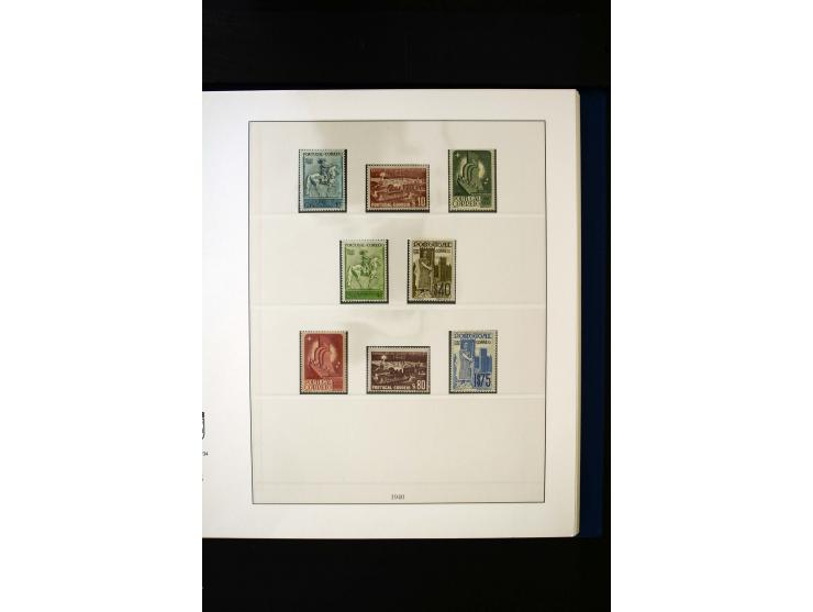 1934/88, postfrische Sammlung mit einigen wenigen ungebrauchten, in den Hauptnummern kpl., dazu Azoren, Madeira, Markenheftch