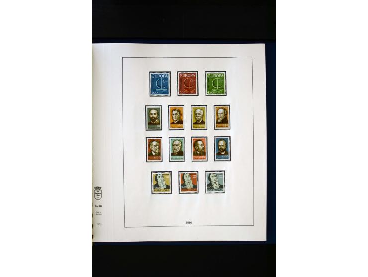 1934/88, postfrische Sammlung mit einigen wenigen ungebrauchten, in den Hauptnummern kpl., dazu Azoren, Madeira, Markenheftch