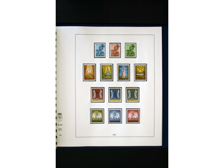 1934/88, postfrische Sammlung mit einigen wenigen ungebrauchten, in den Hauptnummern kpl., dazu Azoren, Madeira, Markenheftch