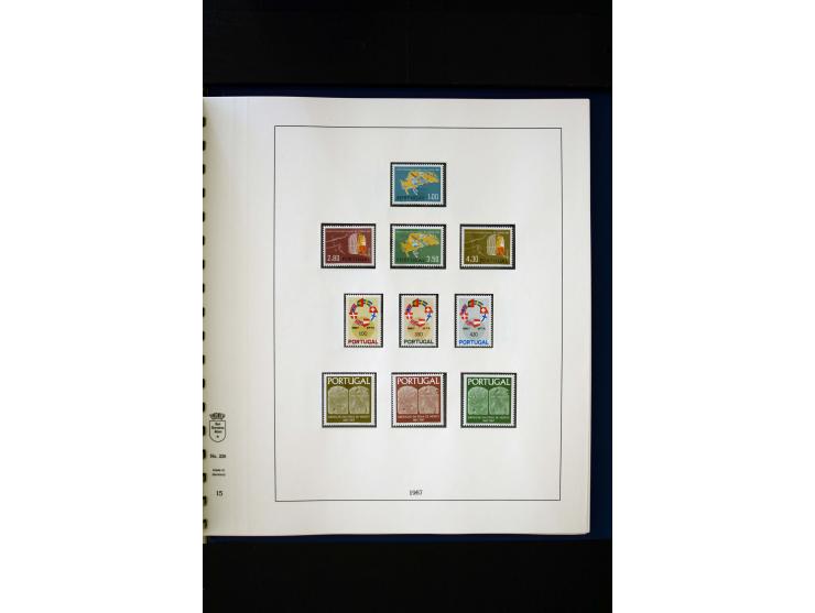 1934/88, postfrische Sammlung mit einigen wenigen ungebrauchten, in den Hauptnummern kpl., dazu Azoren, Madeira, Markenheftch