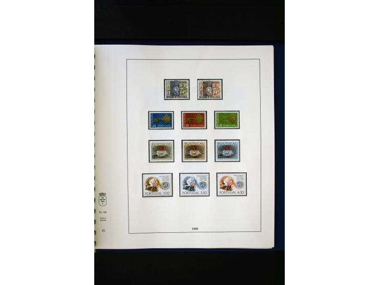 1934/88, postfrische Sammlung mit einigen wenigen ungebrauchten, in den Hauptnummern kpl., dazu Azoren, Madeira, Markenheftch