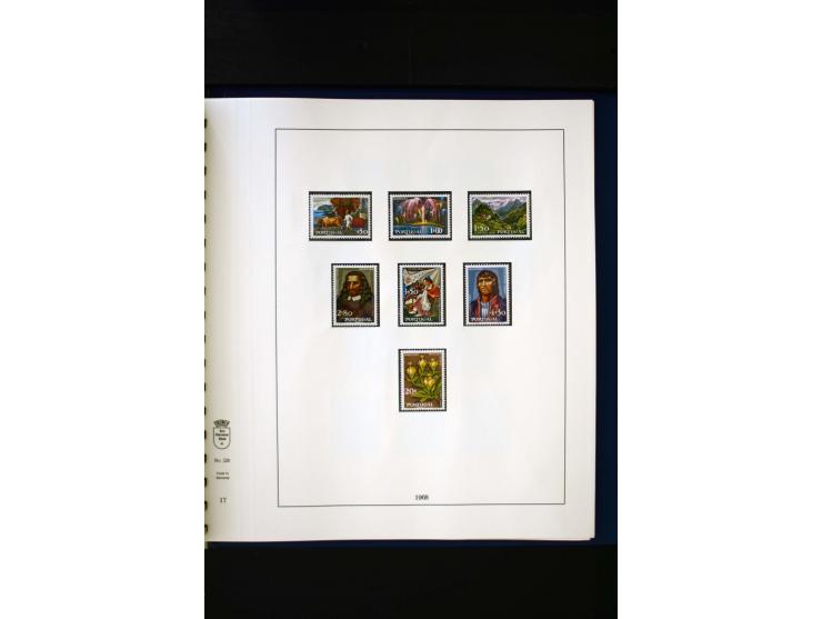 1934/88, postfrische Sammlung mit einigen wenigen ungebrauchten, in den Hauptnummern kpl., dazu Azoren, Madeira, Markenheftch
