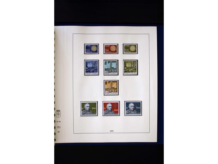 1934/88, postfrische Sammlung mit einigen wenigen ungebrauchten, in den Hauptnummern kpl., dazu Azoren, Madeira, Markenheftch