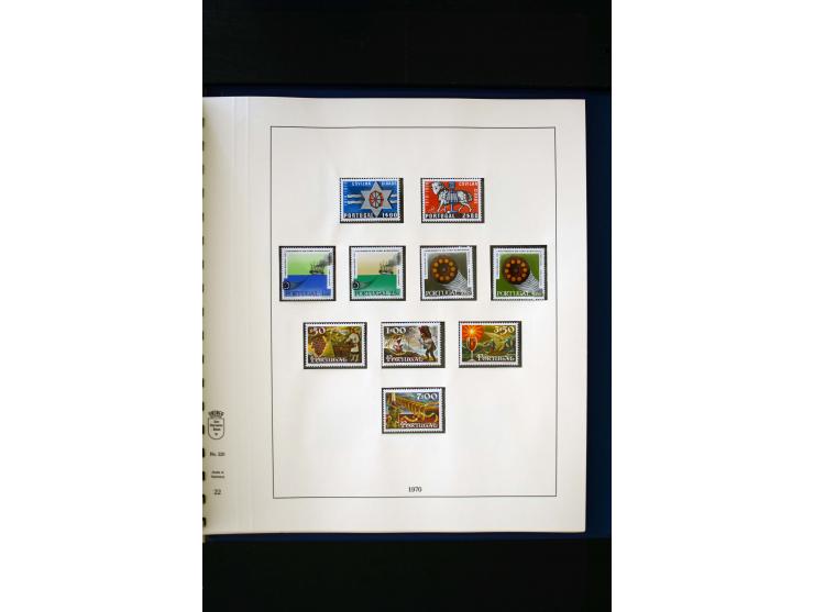 1934/88, postfrische Sammlung mit einigen wenigen ungebrauchten, in den Hauptnummern kpl., dazu Azoren, Madeira, Markenheftch