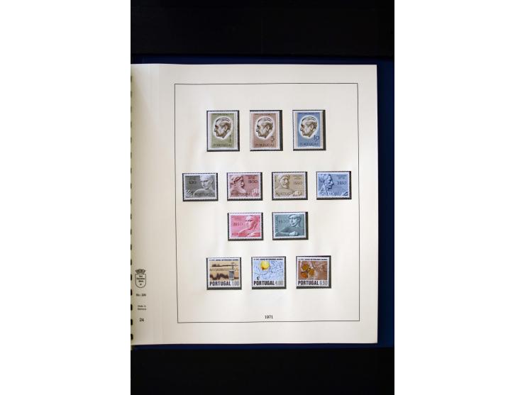 1934/88, postfrische Sammlung mit einigen wenigen ungebrauchten, in den Hauptnummern kpl., dazu Azoren, Madeira, Markenheftch
