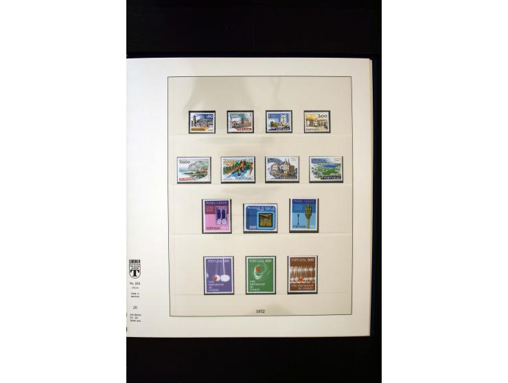 1934/88, postfrische Sammlung mit einigen wenigen ungebrauchten, in den Hauptnummern kpl., dazu Azoren, Madeira, Markenheftch