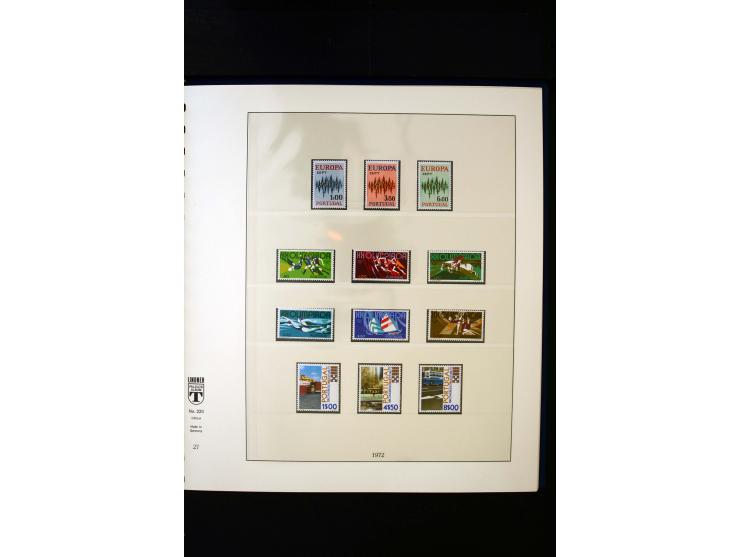 1934/88, postfrische Sammlung mit einigen wenigen ungebrauchten, in den Hauptnummern kpl., dazu Azoren, Madeira, Markenheftch
