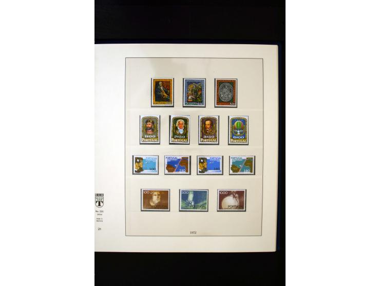 1934/88, postfrische Sammlung mit einigen wenigen ungebrauchten, in den Hauptnummern kpl., dazu Azoren, Madeira, Markenheftch