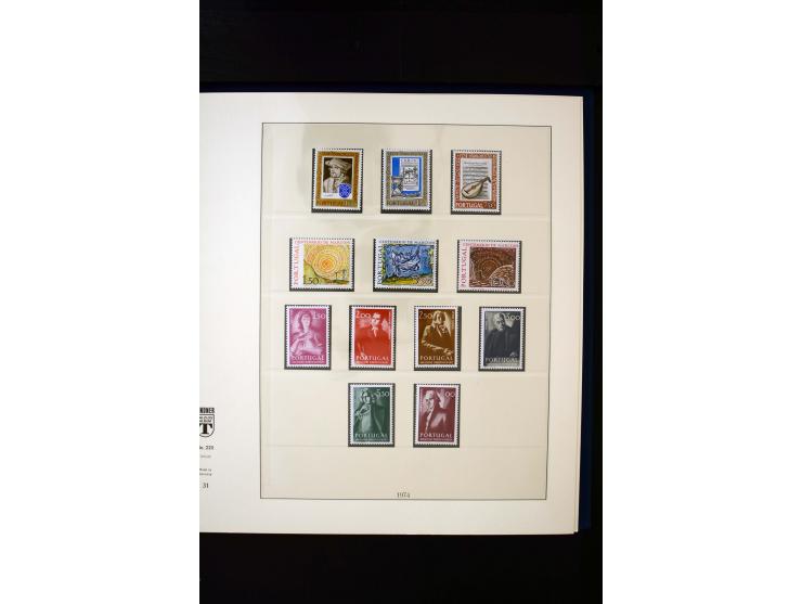 1934/88, postfrische Sammlung mit einigen wenigen ungebrauchten, in den Hauptnummern kpl., dazu Azoren, Madeira, Markenheftch