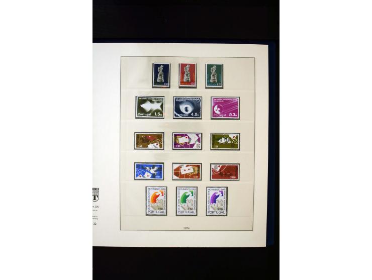1934/88, postfrische Sammlung mit einigen wenigen ungebrauchten, in den Hauptnummern kpl., dazu Azoren, Madeira, Markenheftch