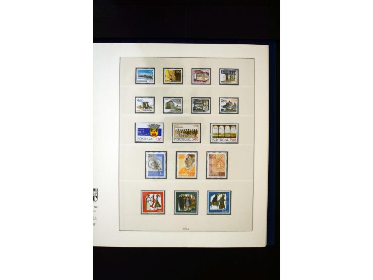 1934/88, postfrische Sammlung mit einigen wenigen ungebrauchten, in den Hauptnummern kpl., dazu Azoren, Madeira, Markenheftch