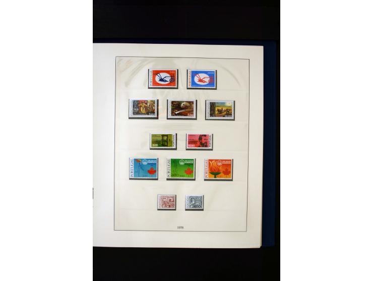 1934/88, postfrische Sammlung mit einigen wenigen ungebrauchten, in den Hauptnummern kpl., dazu Azoren, Madeira, Markenheftch