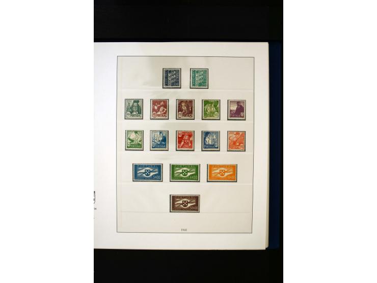1934/88, postfrische Sammlung mit einigen wenigen ungebrauchten, in den Hauptnummern kpl., dazu Azoren, Madeira, Markenheftch