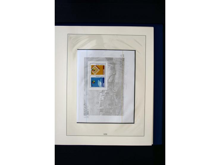1934/88, postfrische Sammlung mit einigen wenigen ungebrauchten, in den Hauptnummern kpl., dazu Azoren, Madeira, Markenheftch