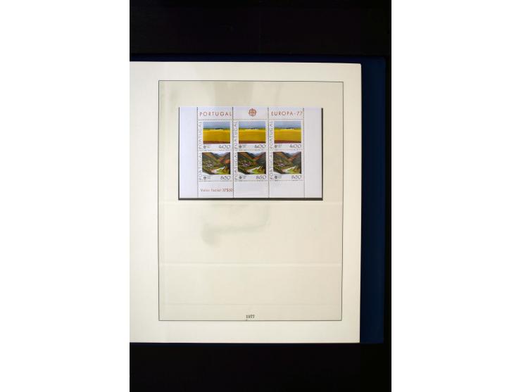 1934/88, postfrische Sammlung mit einigen wenigen ungebrauchten, in den Hauptnummern kpl., dazu Azoren, Madeira, Markenheftch