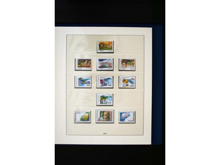 1934/88, postfrische Sammlung mit einigen wenigen ungebrauchten, in den Hauptnummern kpl., dazu Azoren, Madeira, Markenheftch