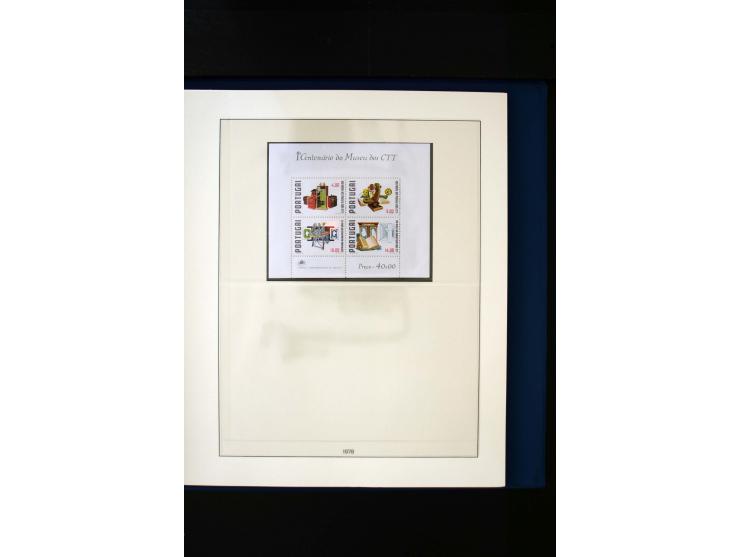 1934/88, postfrische Sammlung mit einigen wenigen ungebrauchten, in den Hauptnummern kpl., dazu Azoren, Madeira, Markenheftch