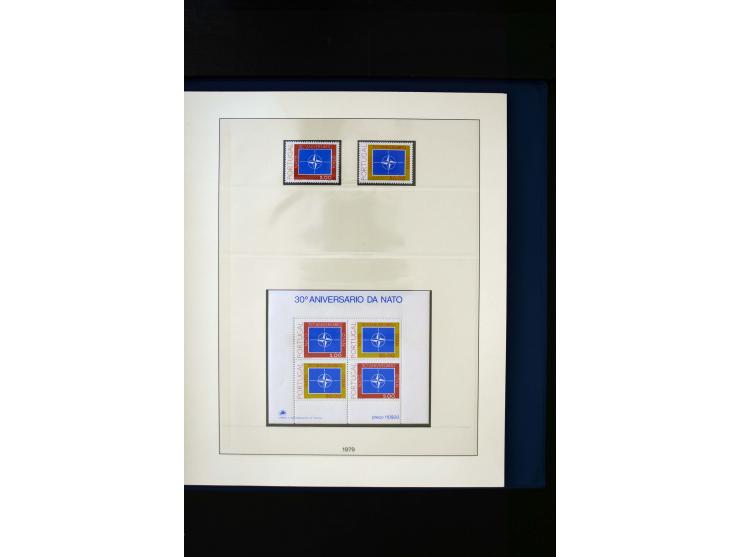 1934/88, postfrische Sammlung mit einigen wenigen ungebrauchten, in den Hauptnummern kpl., dazu Azoren, Madeira, Markenheftch