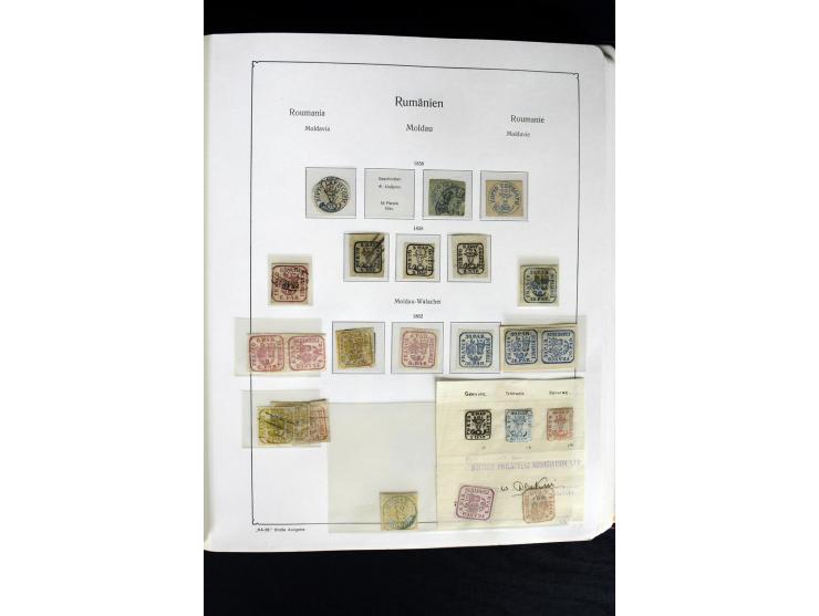 1858/1974, meist ungebrauchte und gestempelte Sammlung mit einigen besseren Anfangsausgaben, später über weite Strecken kpl. 
