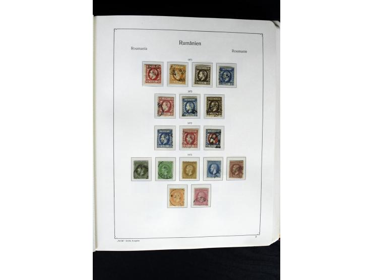 1858/1974, meist ungebrauchte und gestempelte Sammlung mit einigen besseren Anfangsausgaben, später über weite Strecken kpl. 