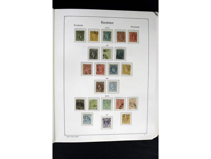 1858/1974, meist ungebrauchte und gestempelte Sammlung mit einigen besseren Anfangsausgaben, später über weite Strecken kpl. 