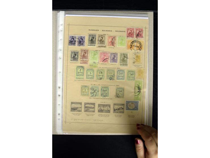 1862/1909, ungebrauchte und gestempelte Sammlung mit besseren Werten, teilweise mehrfach gesammelt, außerdem einige Einheiten
