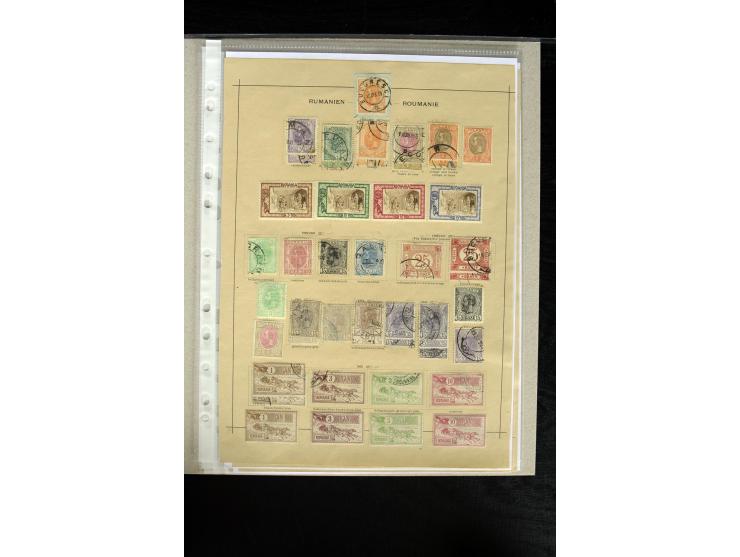 1862/1909, ungebrauchte und gestempelte Sammlung mit besseren Werten, teilweise mehrfach gesammelt, außerdem einige Einheiten