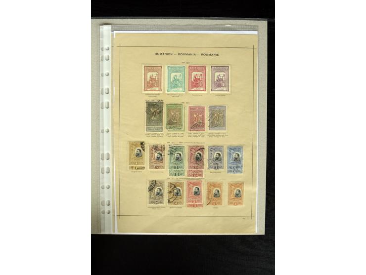 1862/1909, ungebrauchte und gestempelte Sammlung mit besseren Werten, teilweise mehrfach gesammelt, außerdem einige Einheiten