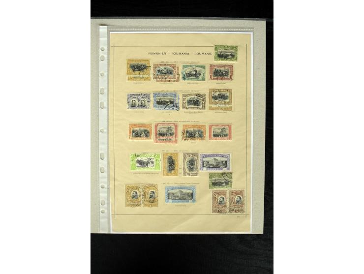 1862/1909, ungebrauchte und gestempelte Sammlung mit besseren Werten, teilweise mehrfach gesammelt, außerdem einige Einheiten