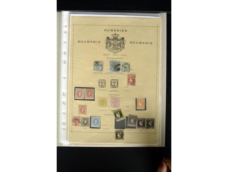 1862/1909, ungebrauchte und gestempelte Sammlung mit besseren Werten, teilweise mehrfach gesammelt, außerdem einige Einheiten