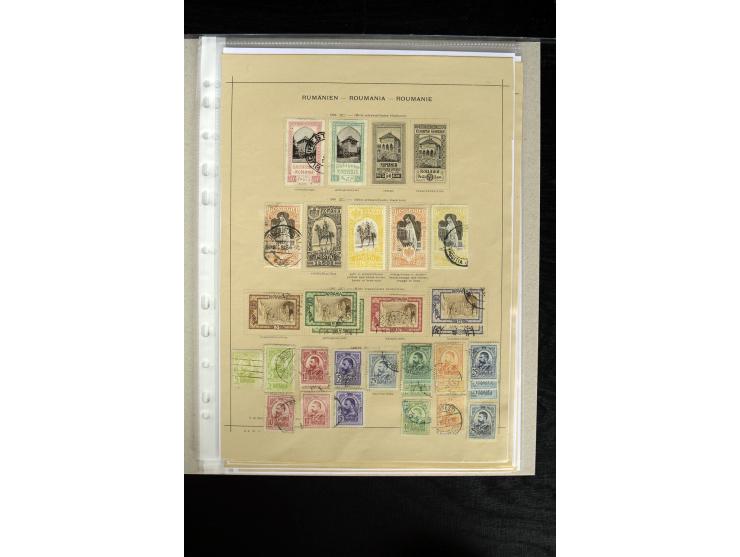 1862/1909, ungebrauchte und gestempelte Sammlung mit besseren Werten, teilweise mehrfach gesammelt, außerdem einige Einheiten