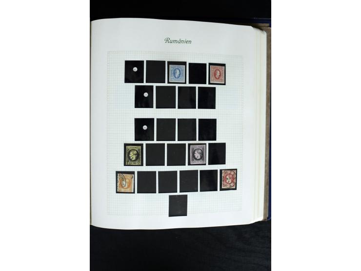 1865/1959, postfrische, ungebrauchte und gestempelte Sammlung mit guten Werten, Sätzen und Blocks
