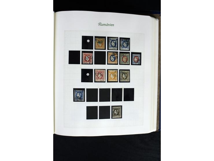 1865/1959, postfrische, ungebrauchte und gestempelte Sammlung mit guten Werten, Sätzen und Blocks