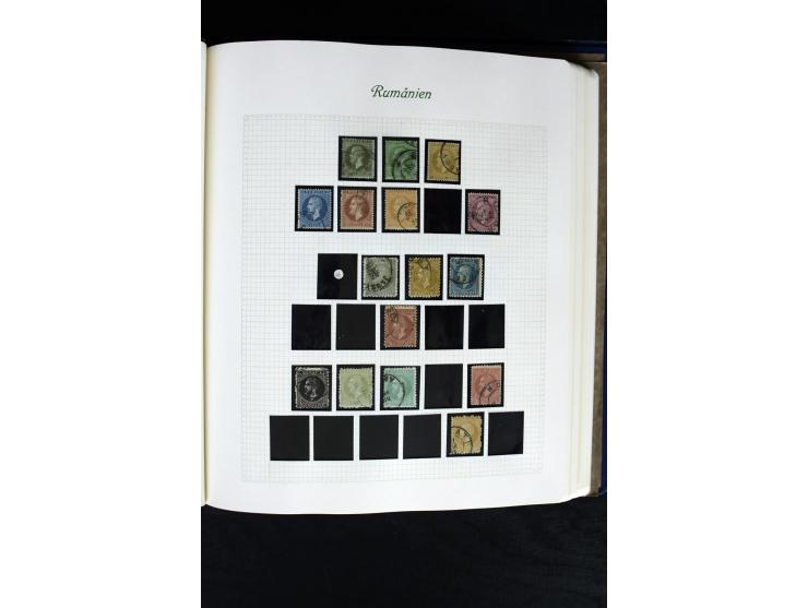 1865/1959, postfrische, ungebrauchte und gestempelte Sammlung mit guten Werten, Sätzen und Blocks