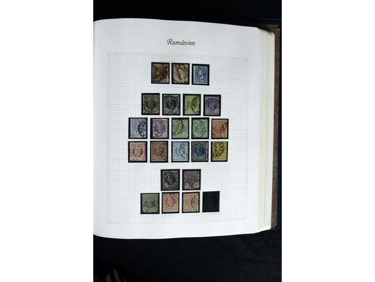 1865/1959, postfrische, ungebrauchte und gestempelte Sammlung mit guten Werten, Sätzen und Blocks