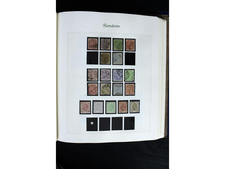 1865/1959, postfrische, ungebrauchte und gestempelte Sammlung mit guten Werten, Sätzen und Blocks