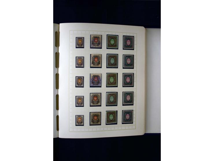 1857/1950, ungebrauchte und gestempelte Sammlung, teils spezialisiert, dabei bessere Ausgaben, dazu Wenden, Armeeposten, Loka