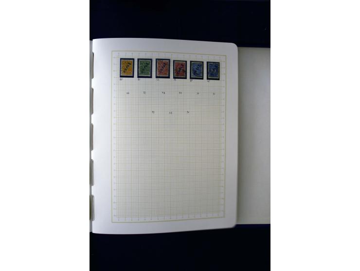 1857/1950, ungebrauchte und gestempelte Sammlung, teils spezialisiert, dabei bessere Ausgaben, dazu Wenden, Armeeposten, Loka