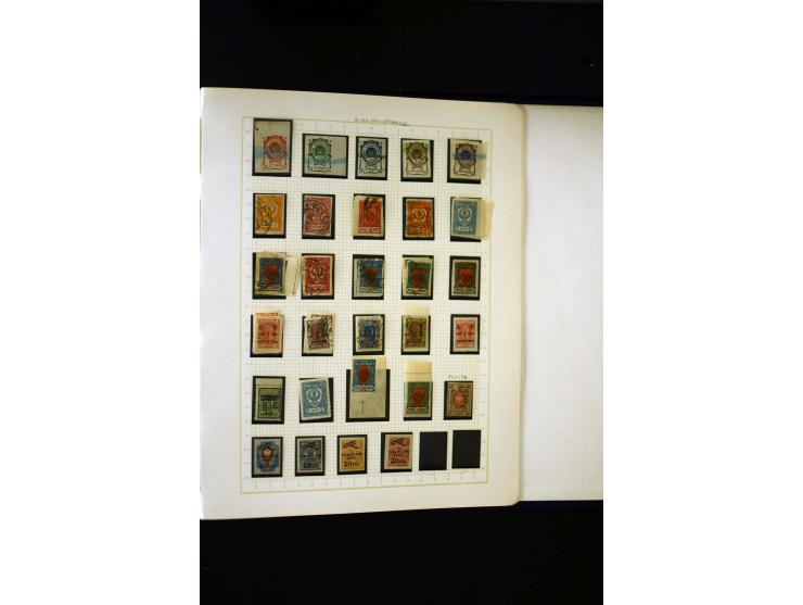 1857/1950, ungebrauchte und gestempelte Sammlung, teils spezialisiert, dabei bessere Ausgaben, dazu Wenden, Armeeposten, Loka