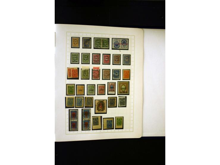 1857/1950, ungebrauchte und gestempelte Sammlung, teils spezialisiert, dabei bessere Ausgaben, dazu Wenden, Armeeposten, Loka